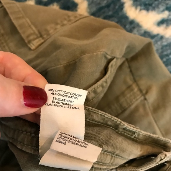 Lucky Brand olive green jeans size 2 / 26 - Picture 5 of 5